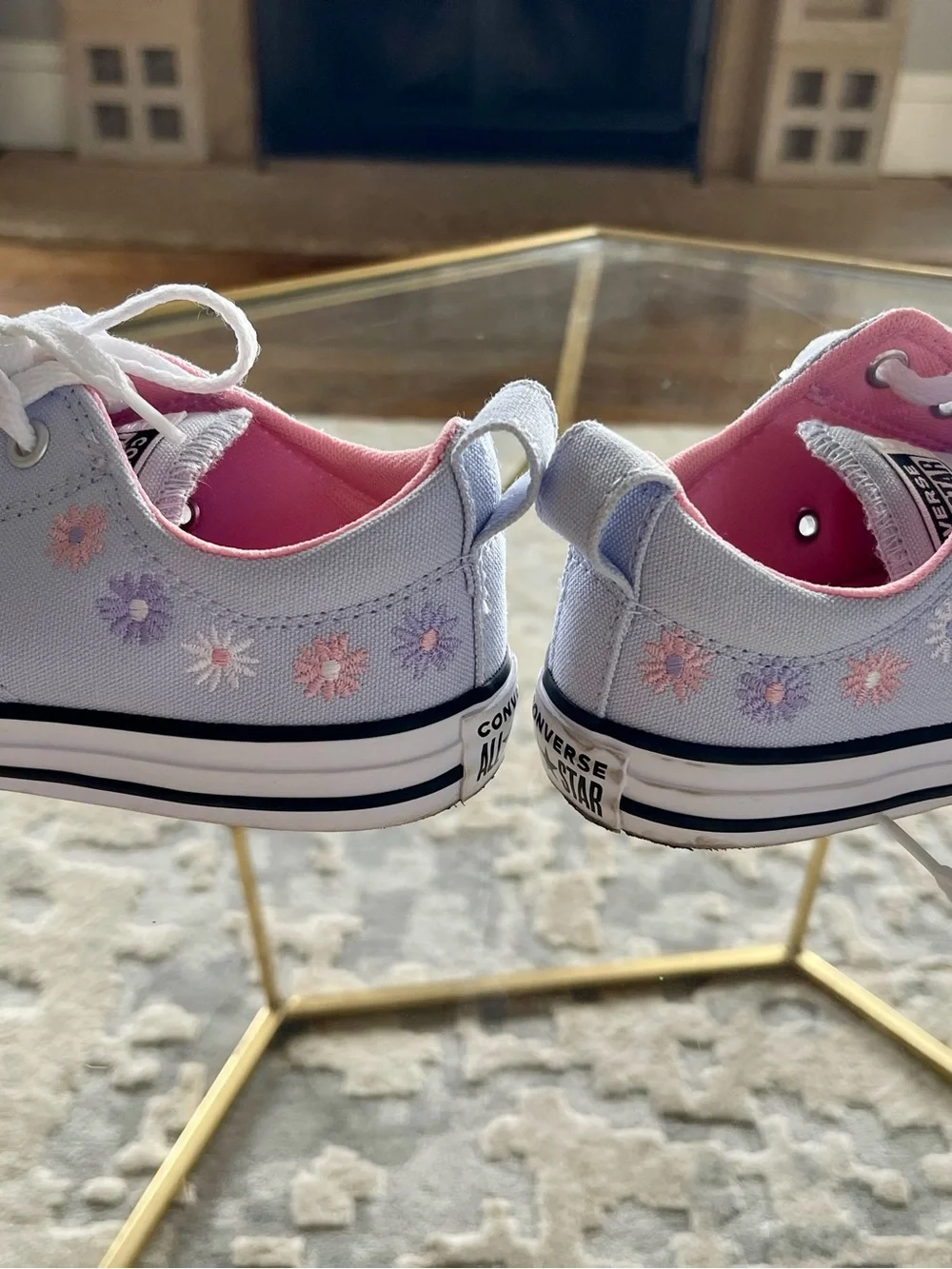 Converse Kids Low-Top Canvas Sneakers (Big Kids 2)